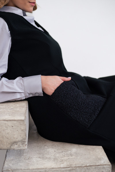 Сарафан N2202-25 чорний 