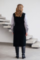 Сарафан N2202-25 чорний 