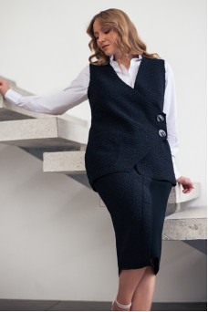 Спідниця N2302-24 чорний 