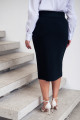 Спідниця N2302-24 чорний 