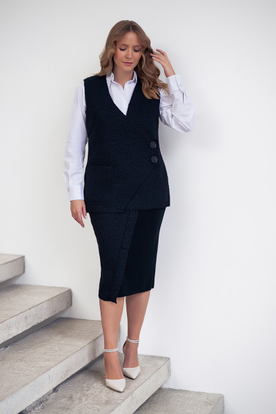  Жилет N2503-24 чорний 