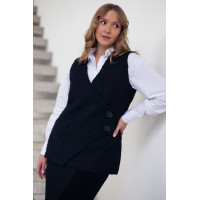  Жилет N2503-24 чорний 