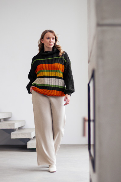 Штани N2401-25 перлина