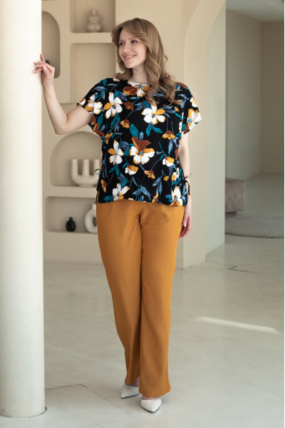 Штани N1410/1-25 гірчиця