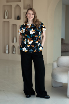 Штани N1410/2-25 чорний