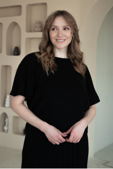 Джемпер N2109-25 чорний