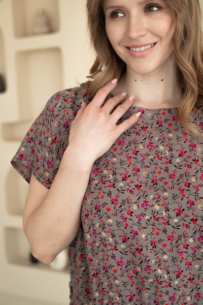 Блуза N1111/1-25 фуксія