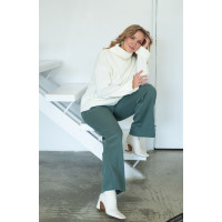 Штани N843-23 світлий полин