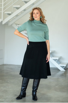 Спідниця N2301/1-24 чорна