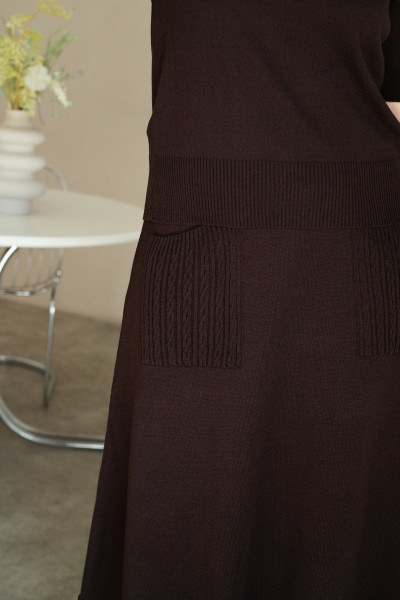Спідниця N2301-24 шоколад
