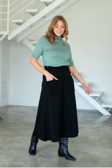 Спідниця N2301-24 чорна