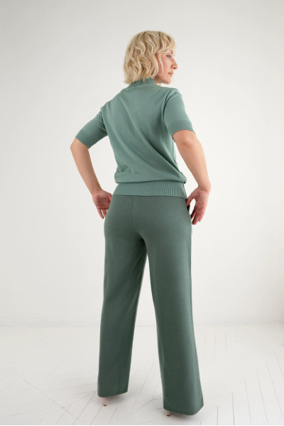 Штани N843-23 світлий полин