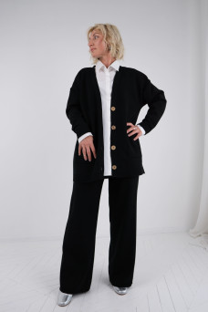 Кардиган N2701-24 чорний 