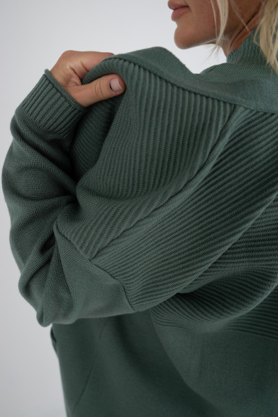 Кардиган NITA N893-23 світлий полин