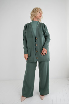 Кардиган NITA N893-23 світлий полин