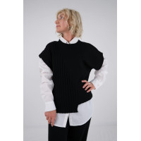 Жилет N2502-24 чорний