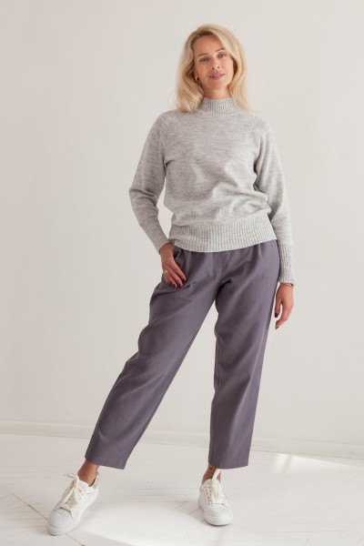 Джемпер N2101/1-25 срібло