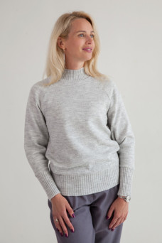 Джемпер N2101/1-25 срібло
