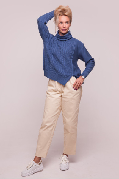 Светр NITA N2113-25 денім