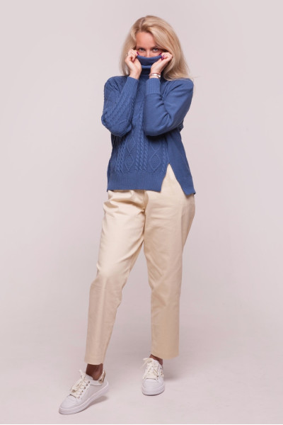 Светр NITA N2113-25 денім