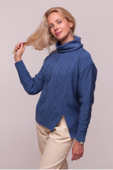 Светр NITA N2113-25 денім