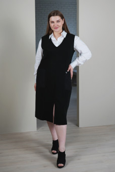 Сарафан N2202-25 чорний 