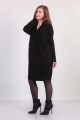 Сукня NITA Л 782/2-19 з коміром-шалькою чорний