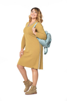 Сукня NITA Л 787-19 бурштин