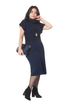 Сарафан з  люрексом NITA Л 779-19 темно-синій