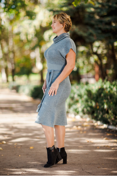 Сарафан з люрексом NITA  Л 779-19 срібло