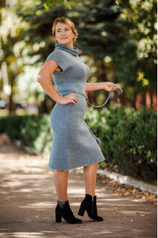 Сарафан з люрексом NITA  Л 779-19 срібло