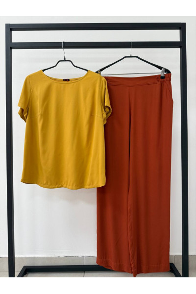 Футболка N1108/1-25  гірчиця