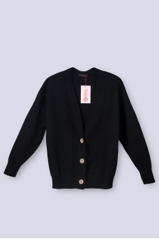 Кардиган NITA N2003-24 чорний
