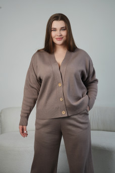 Кардиган N2003-24 мокко