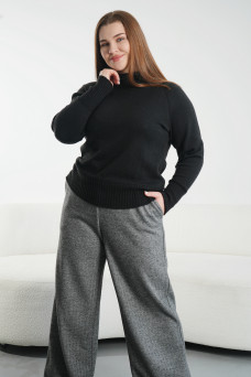 Джемпер N2101/1-24 чорний