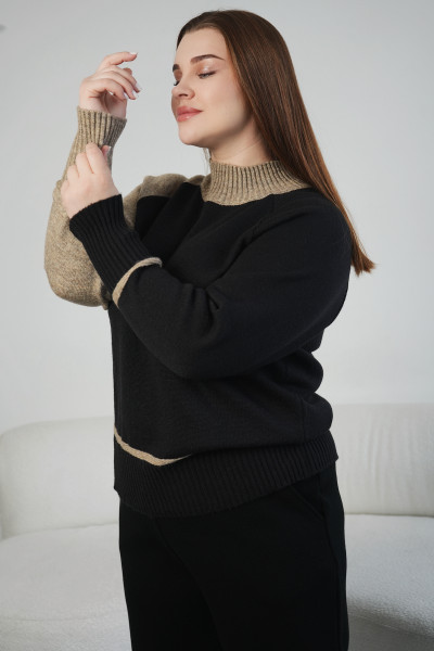 Джемпер N2101-24 чорний