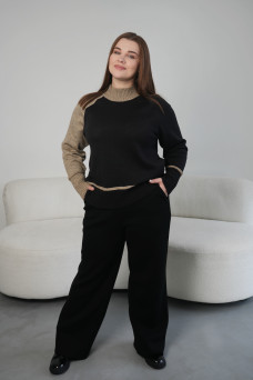 Джемпер N2101-24 чорний