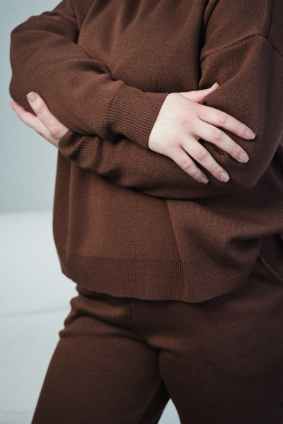 Светр N2115-25 молочний шоколад 