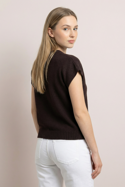 Жилет N2504-26 шоколад