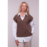 Жилет N2504-25 карамель