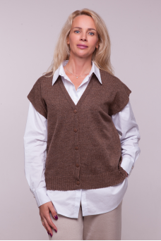 Жилет N2504-25 карамель