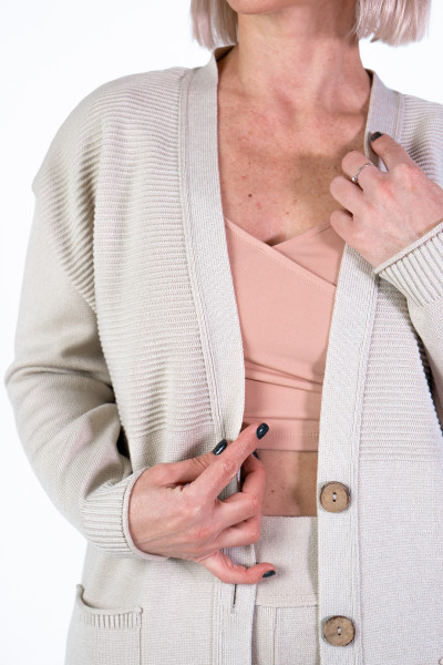 Кардиган N2701-24 перлина